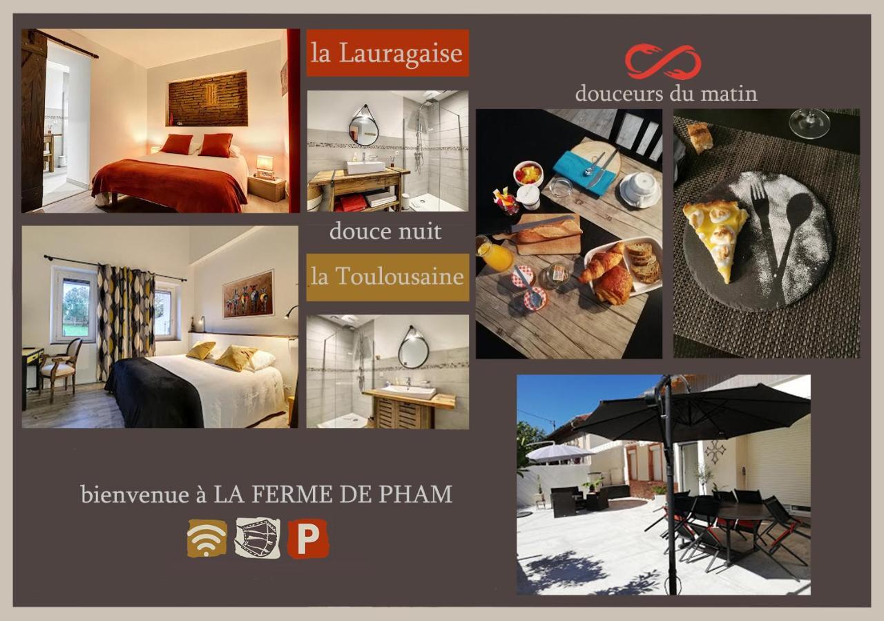 Bed and Breakfast La ferme de Pham à Belberaud Extérieur photo